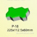 grüner Pflasterstein 225*112,5*60mm QT4-30 Ziegelsteinmaschine